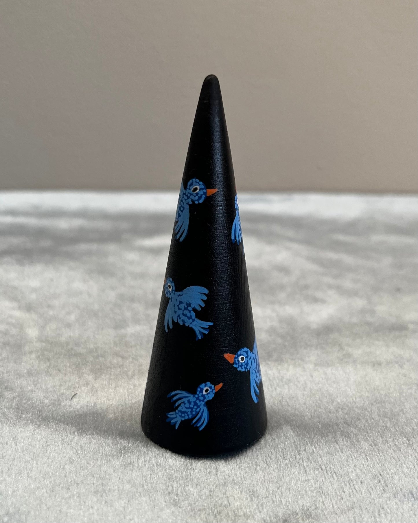 Blue bird ringcone 8cm