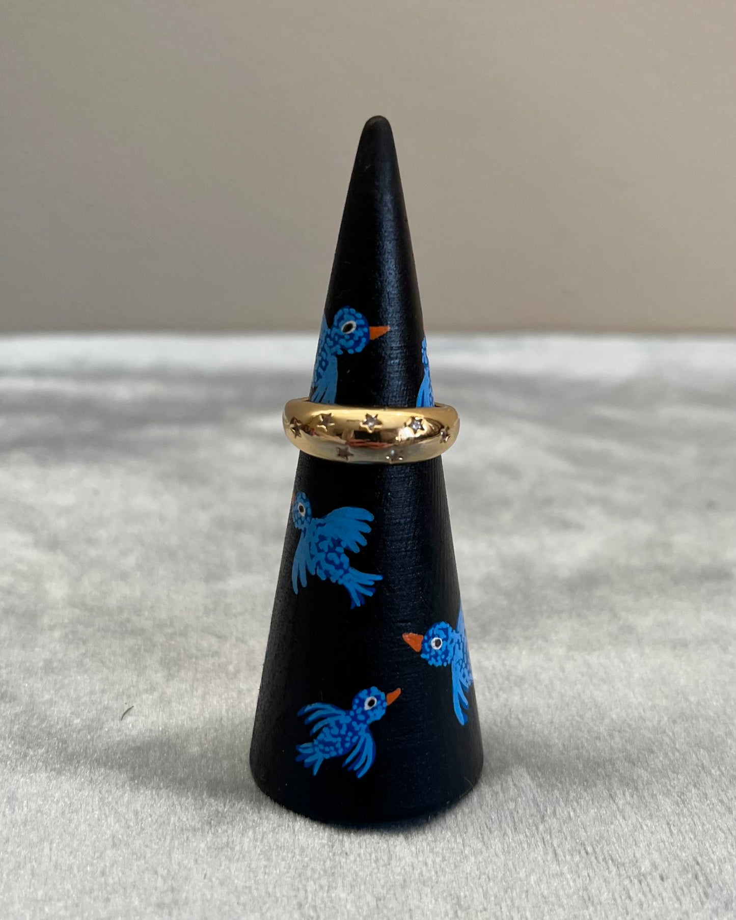 Blue bird ringcone 8cm