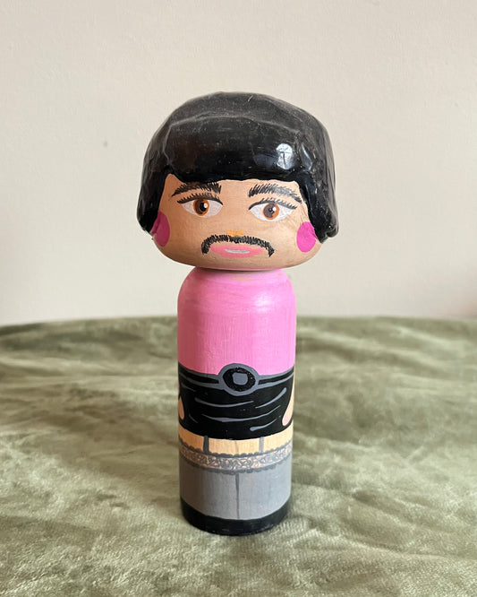 Freddie Mercury Kokeshi