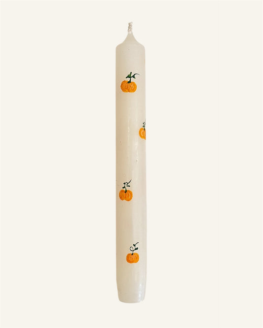 Pumpkin candle 19cm
