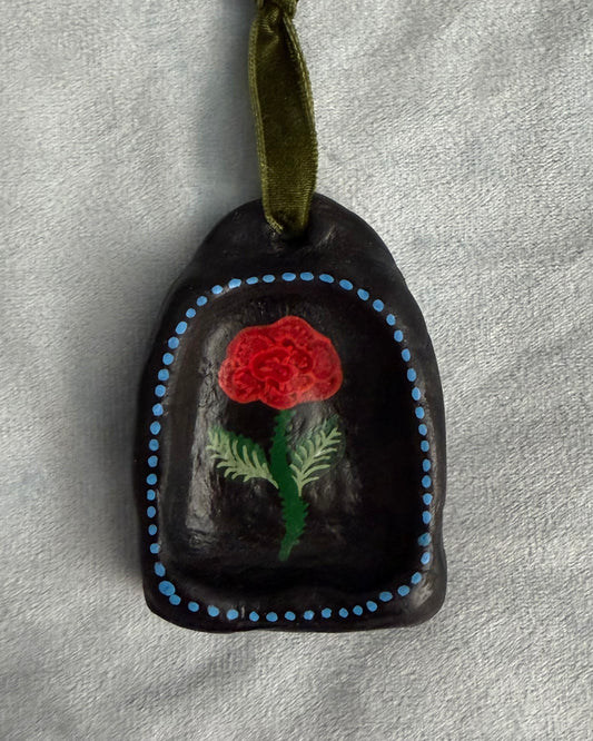 Handmade handpainted roses wall art